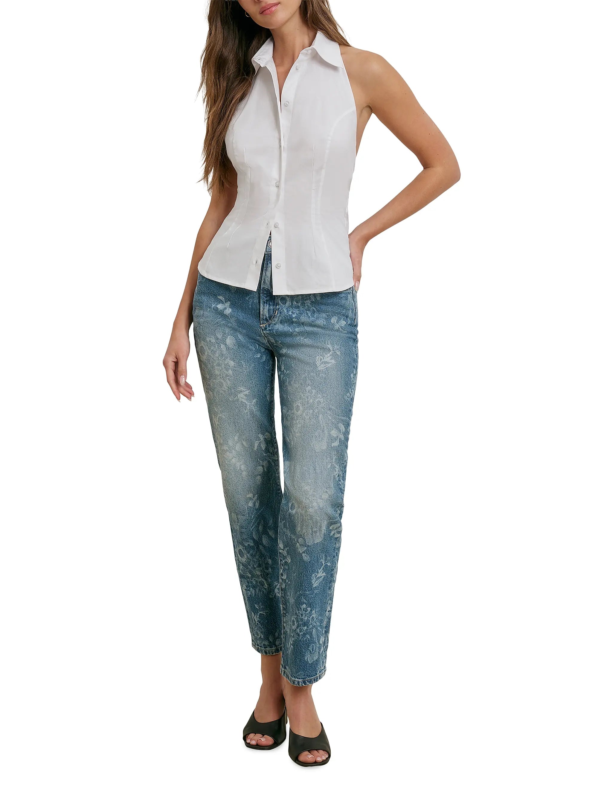 The Valentina Super High Rise Straight