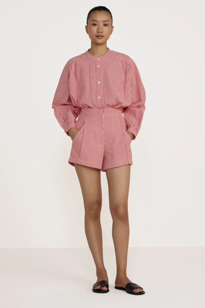 Pleated Tailored Shorts