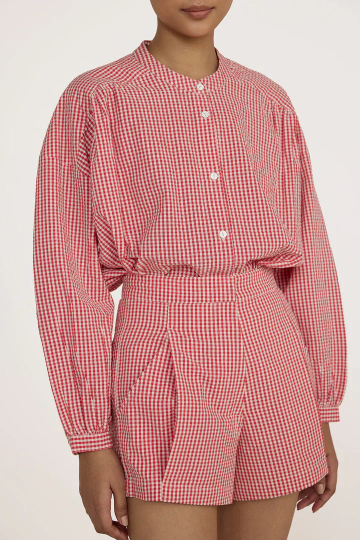Pleated Tailored Shorts