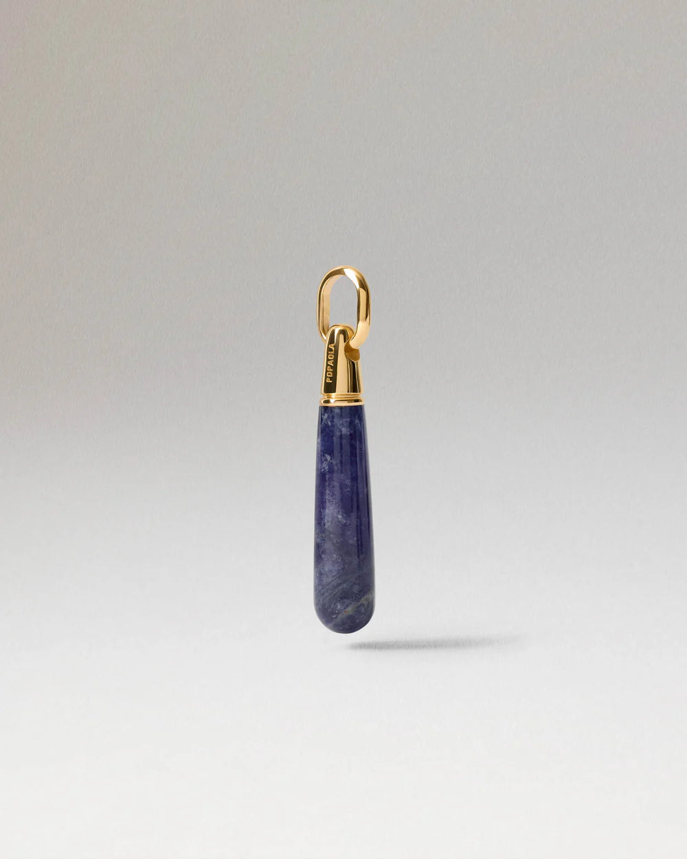 Sodalite large drop pendant