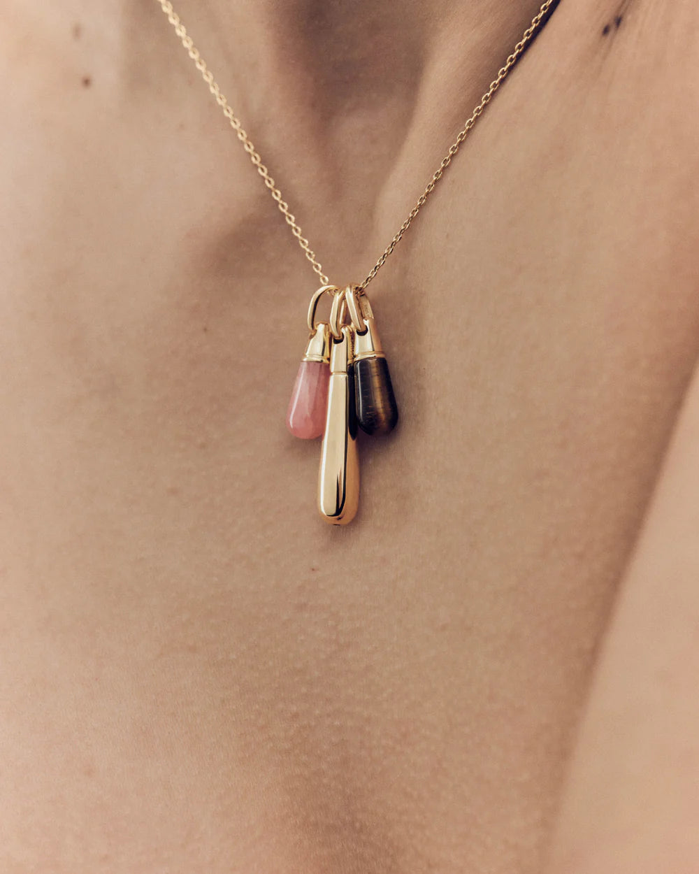 Tiger Eye Drop Pendant