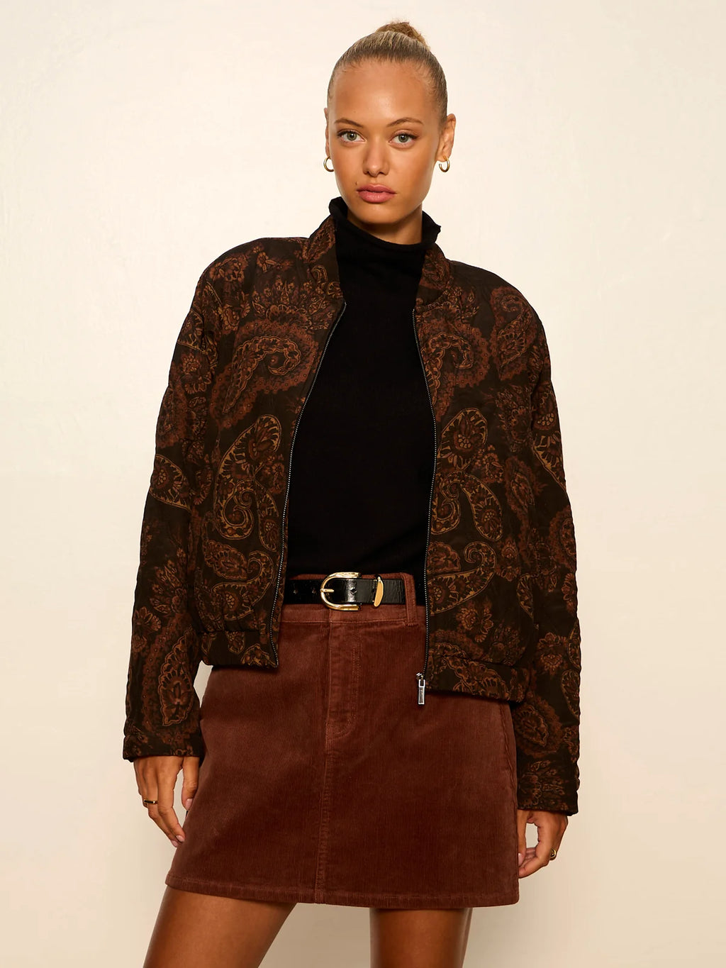 Empress Quilted Bomber