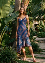 Becky Lace Trim Dress