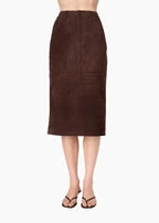 Jodi Suede Skirt