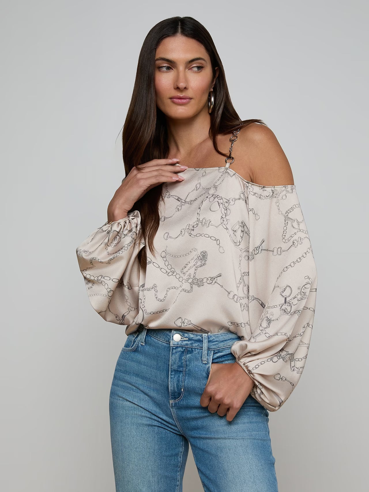 Asami Chain One Shoulder