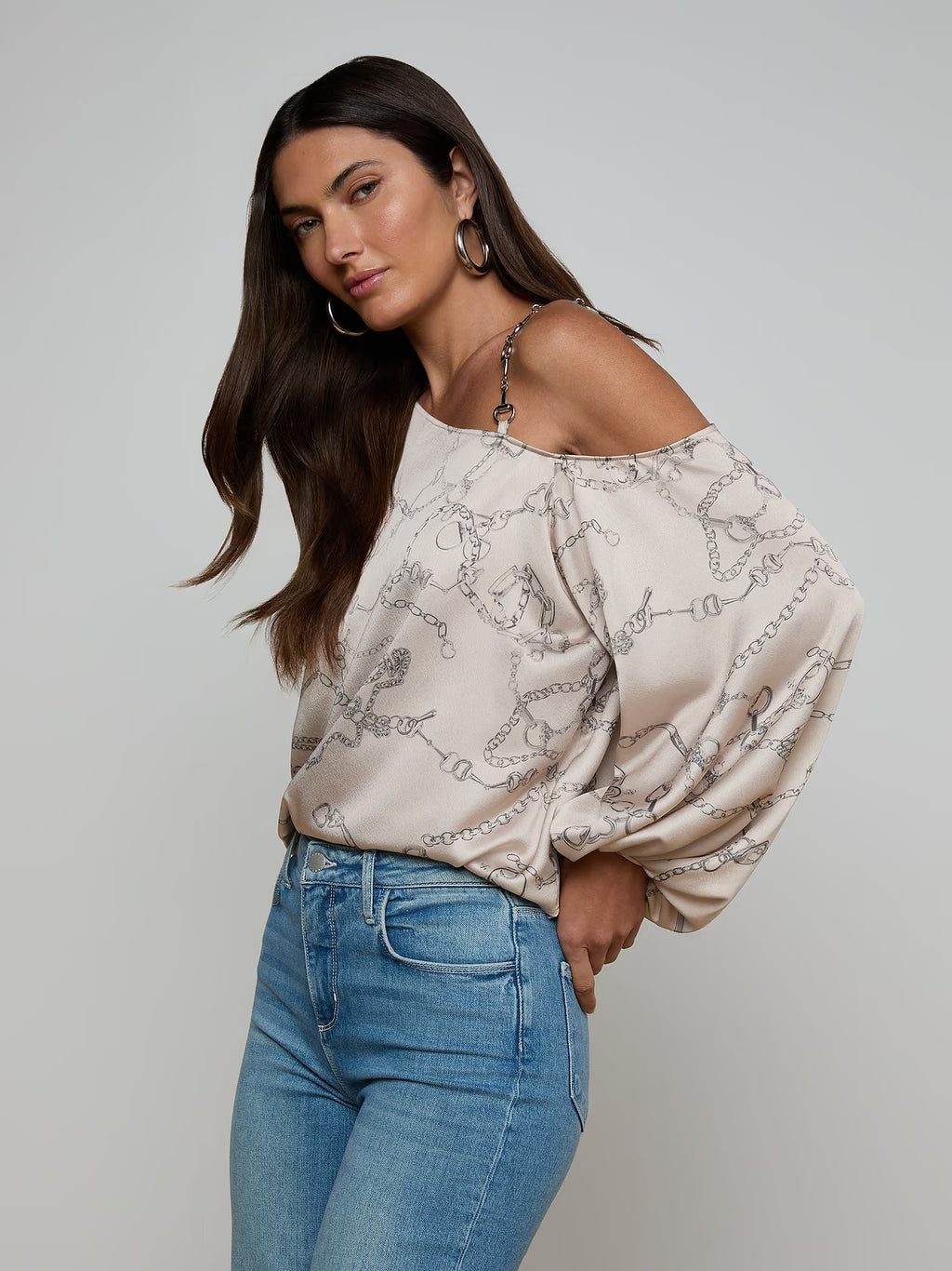 Asami Chain One Shoulder
