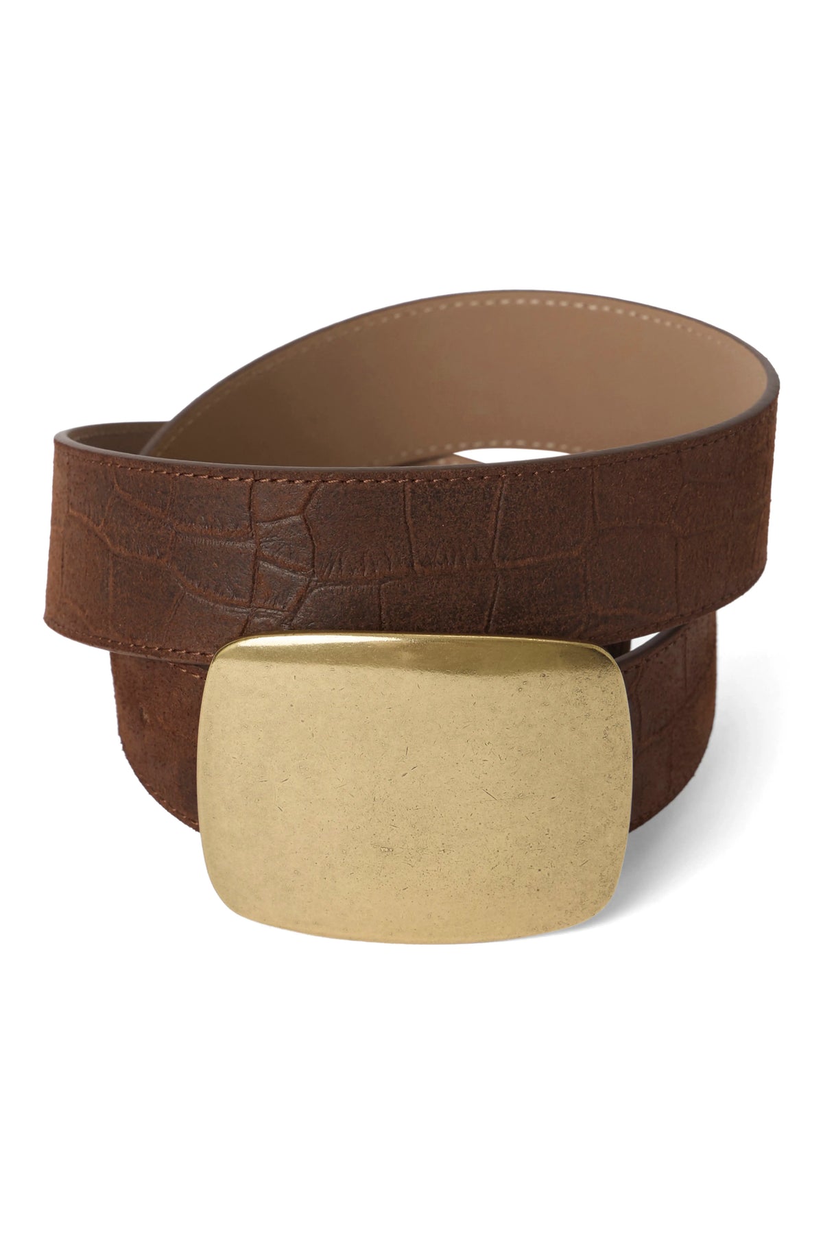 LEIGHTON CROCO SUEDE