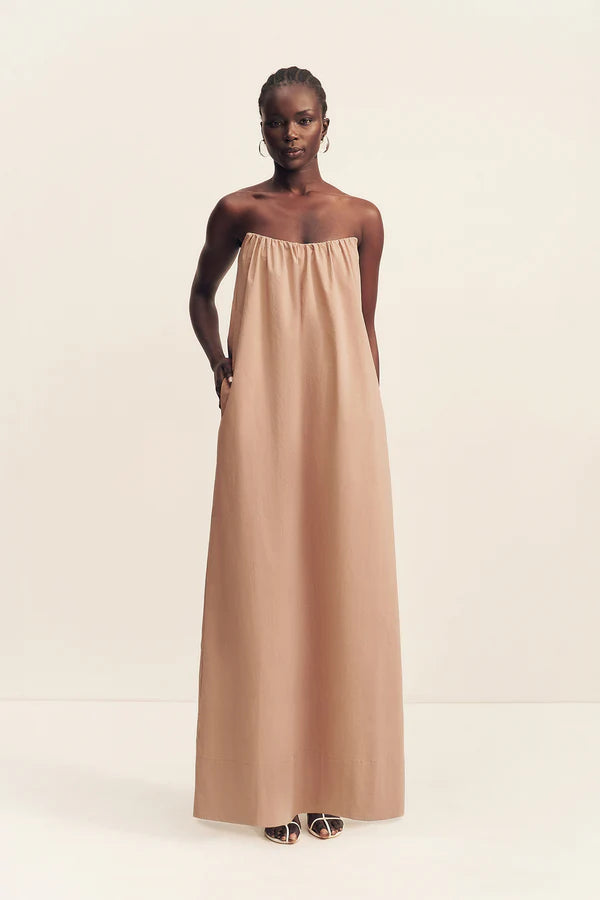 Campbell Strapless Maxi