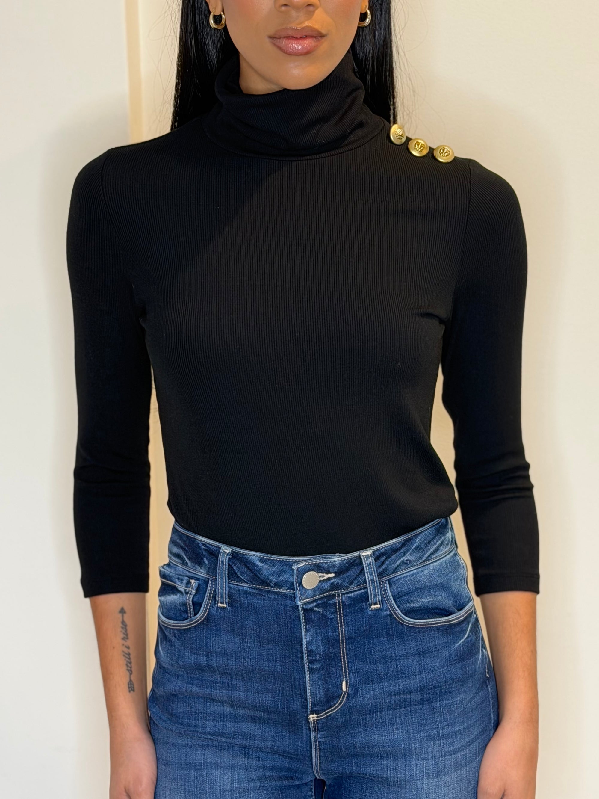 AJA TURTLE NECK 3/4 SLV