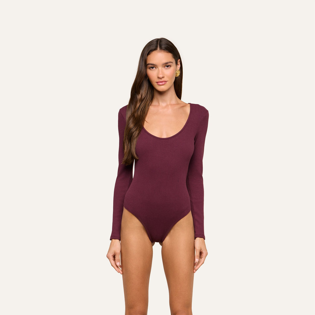 Elara L/S Scoop Bodysuit