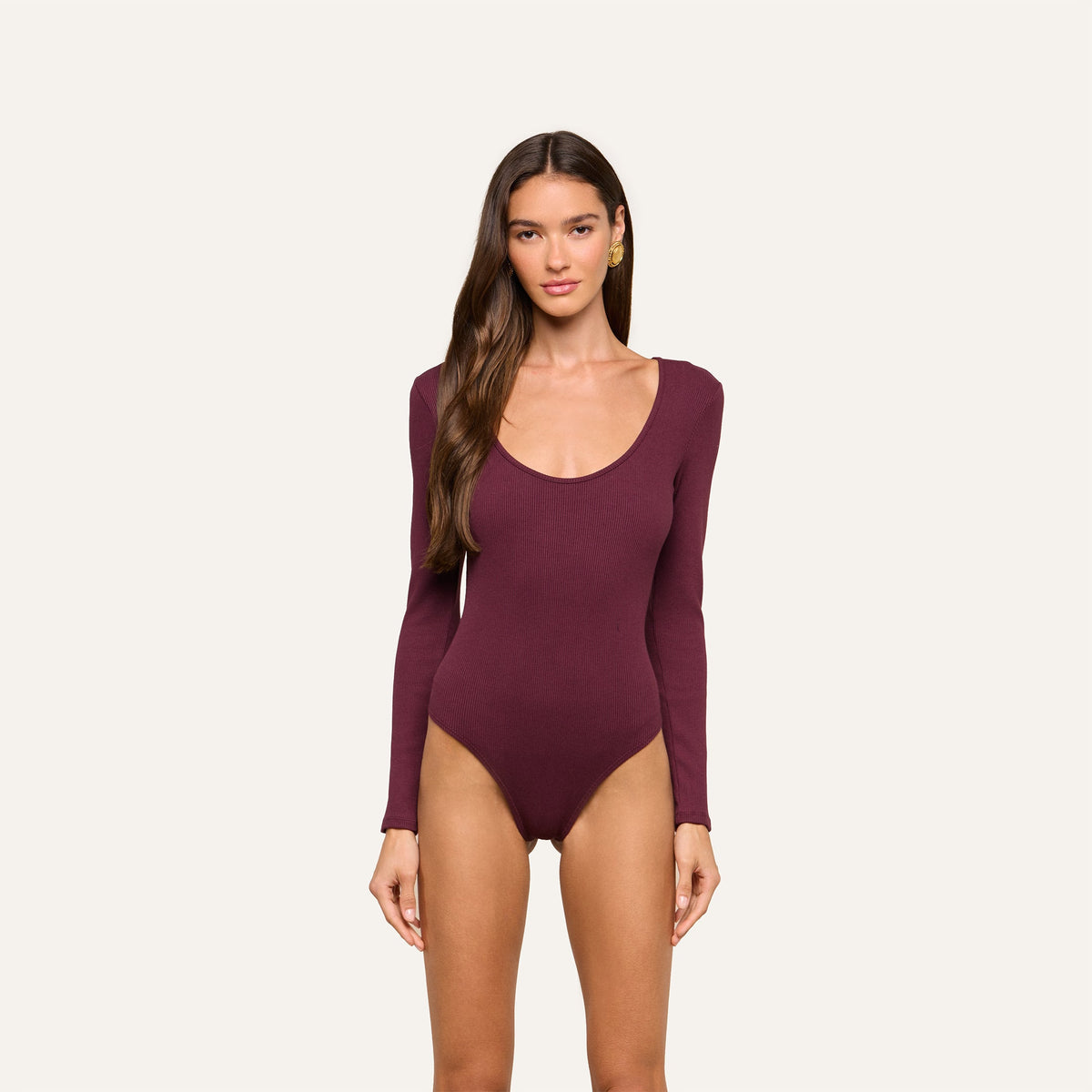Elara L/S Scoop Bodysuit