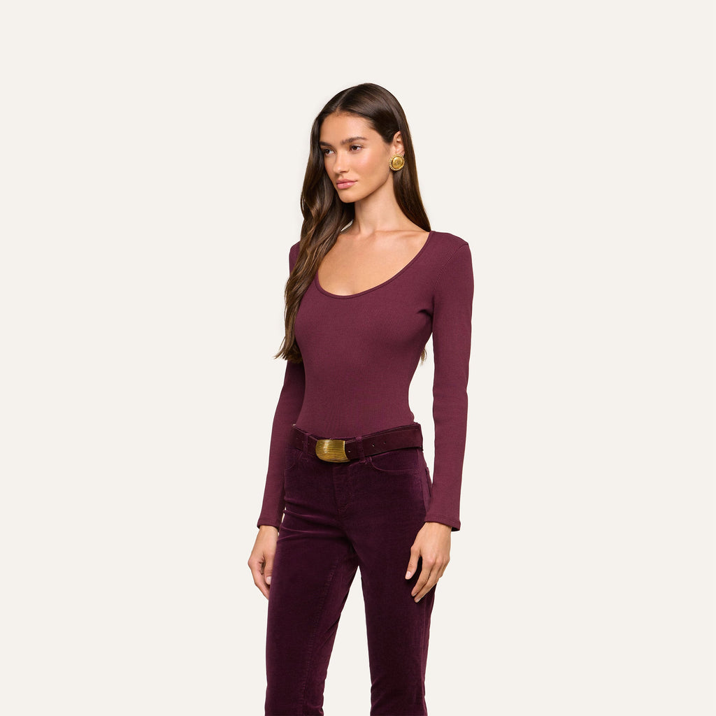 Elara L/S Scoop Bodysuit