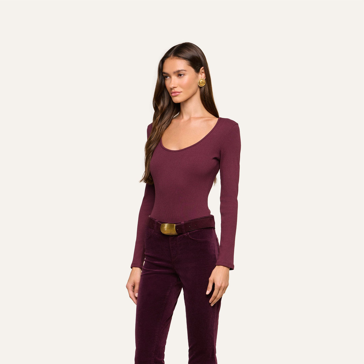 Elara L/S Scoop Bodysuit