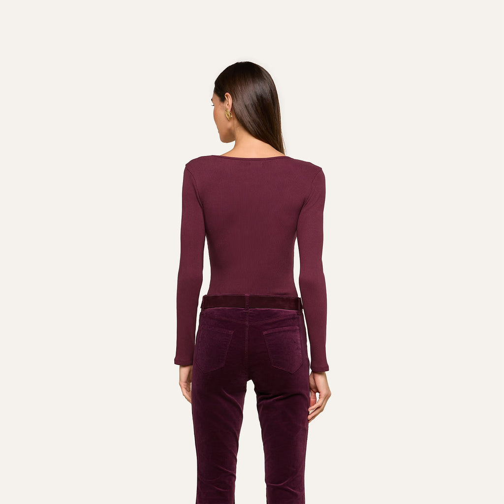 Elara L/S Scoop Bodysuit
