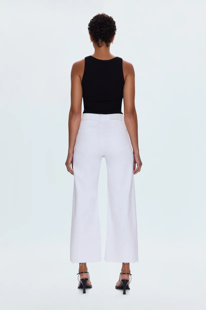 Penny Crop High Rise Wide Leg Crop