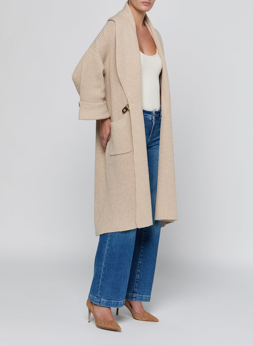 ORIELLE LONG CARDIGAN