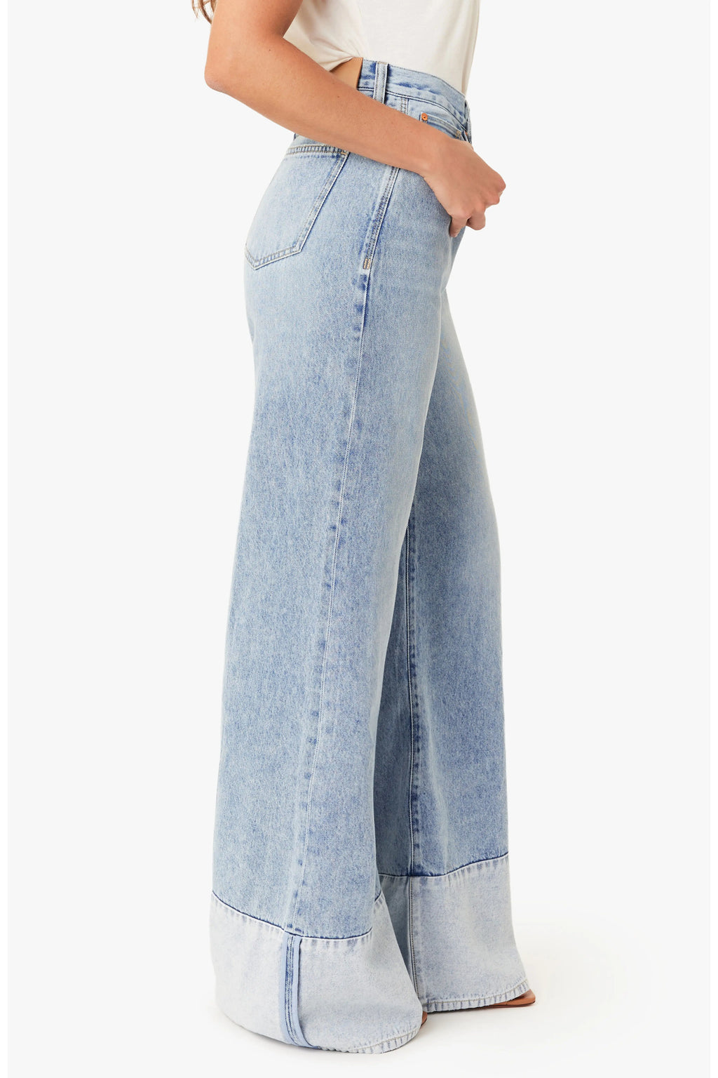 Emerson Cuffed Relaxed Flare