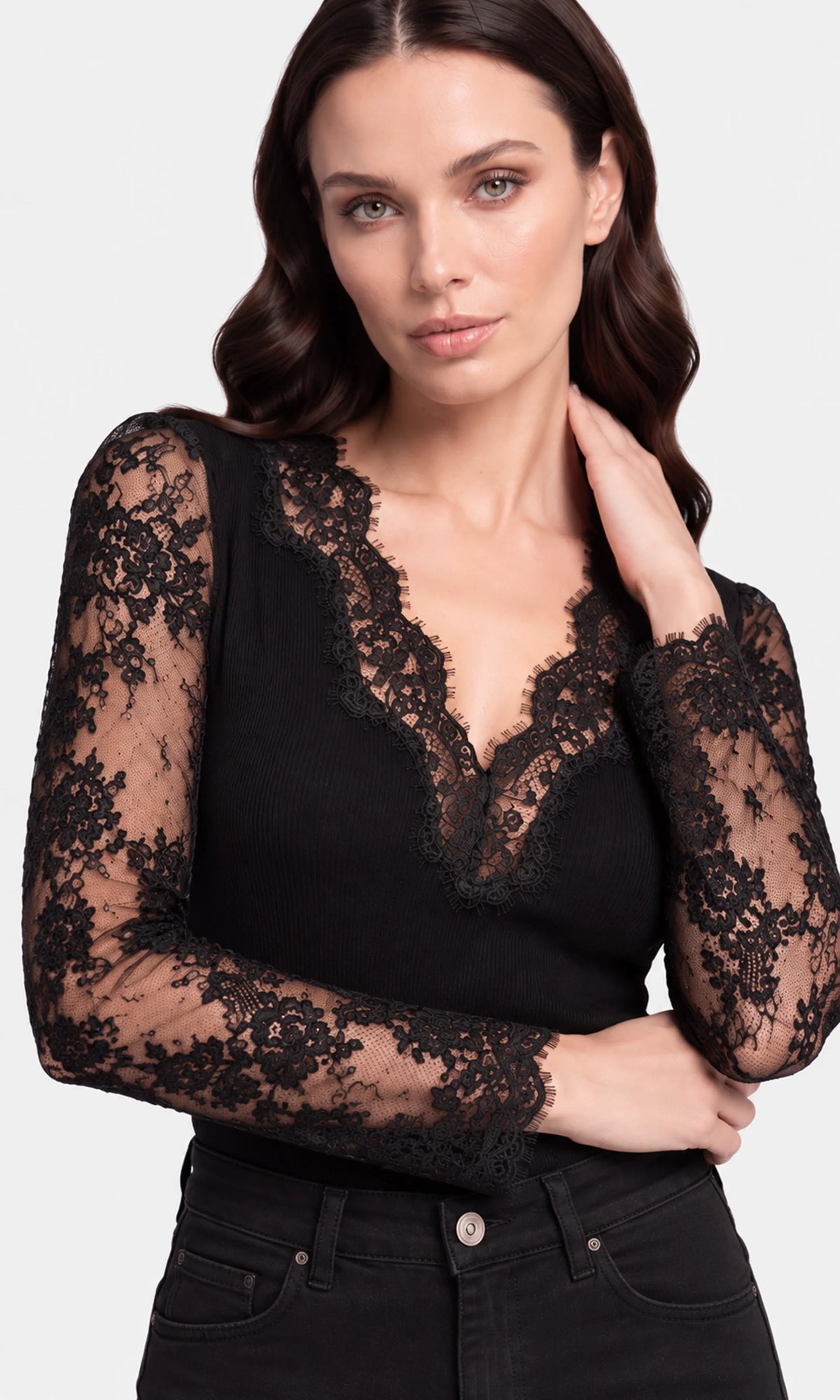 Mariam Lace Combo Top