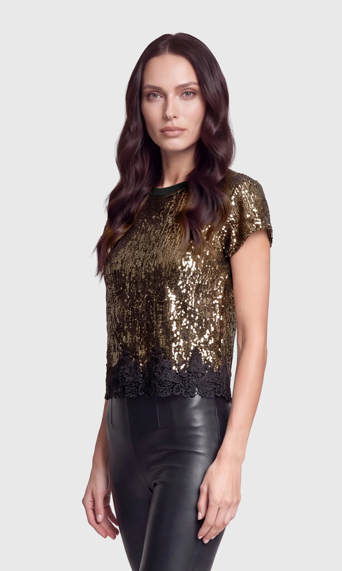 Pia Sequin Lace Combo