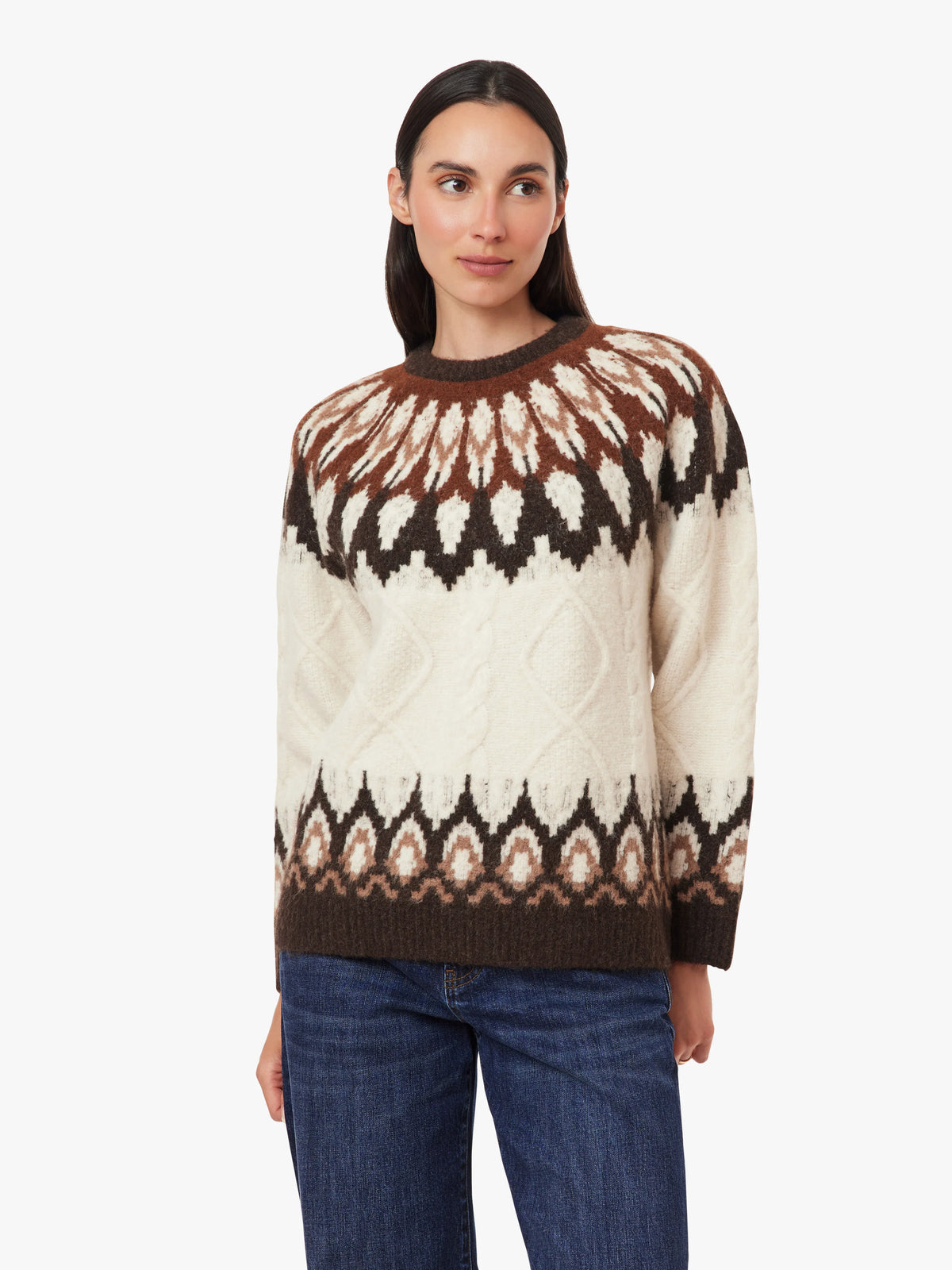 Fairisle & Cable Sweater