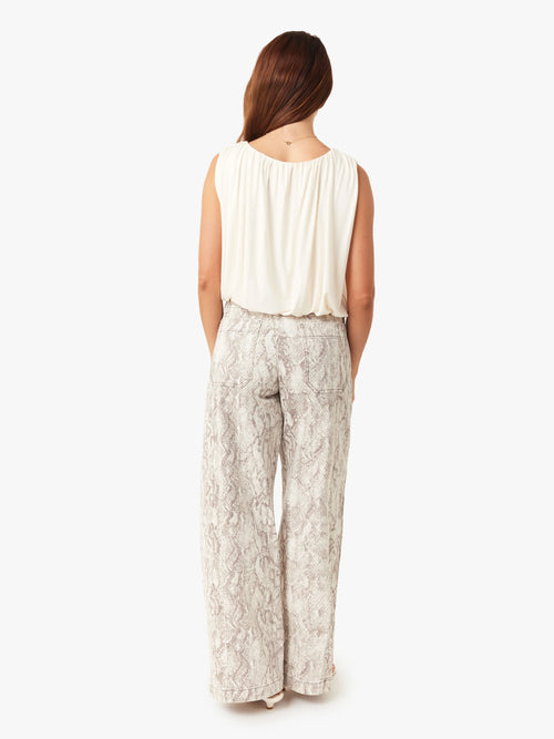 Aiden Snakeskin Relaxed Barrel