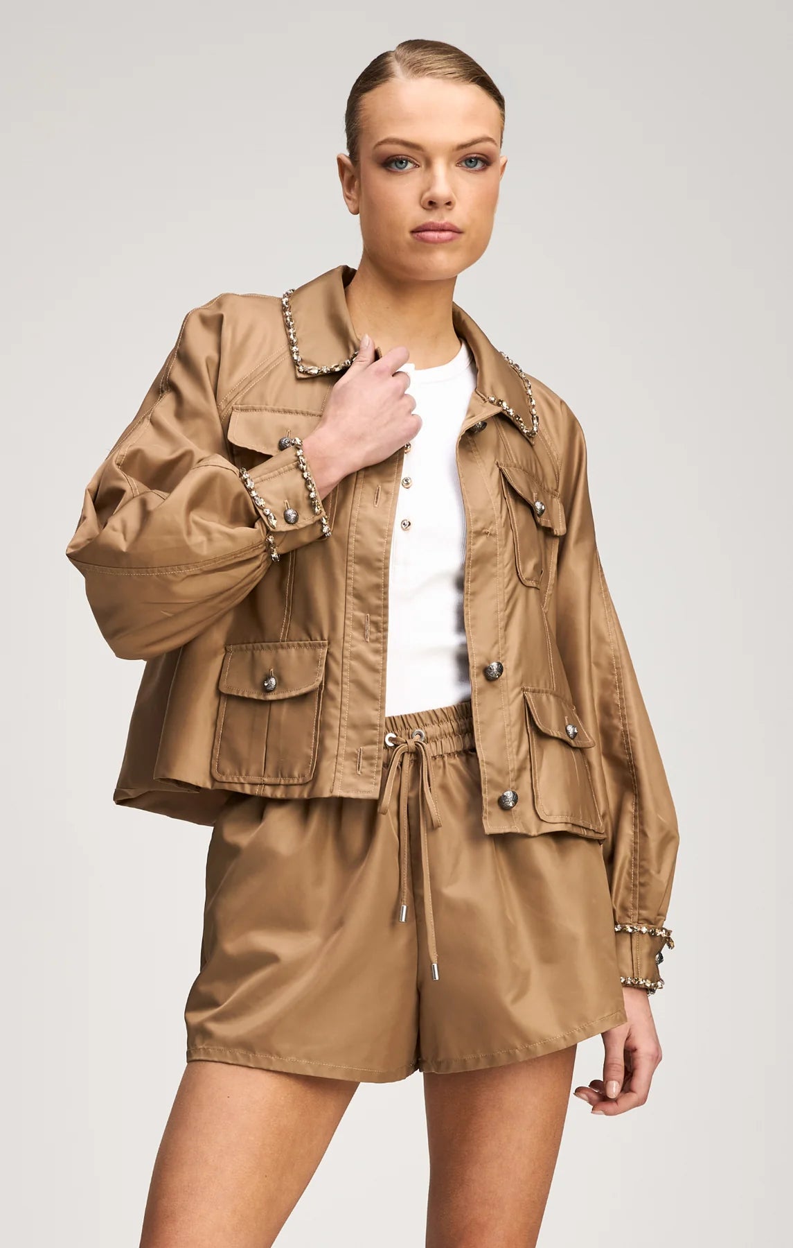 Rhinestone Chain Adami Jacket