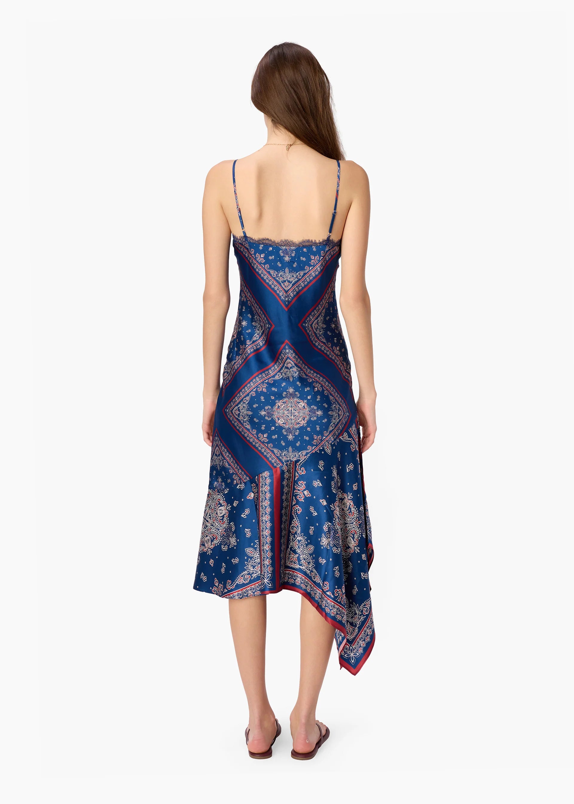 Becky Lace Trim Dress