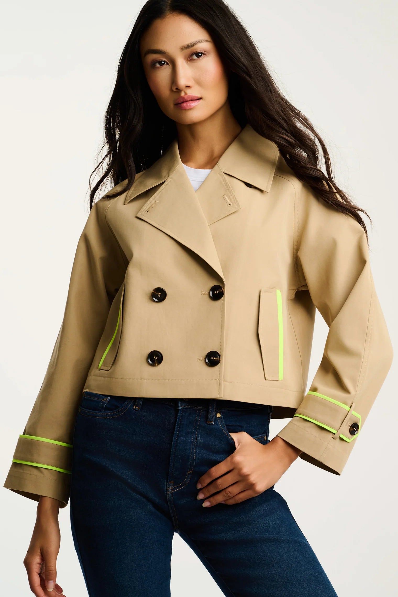 In Trench Coat