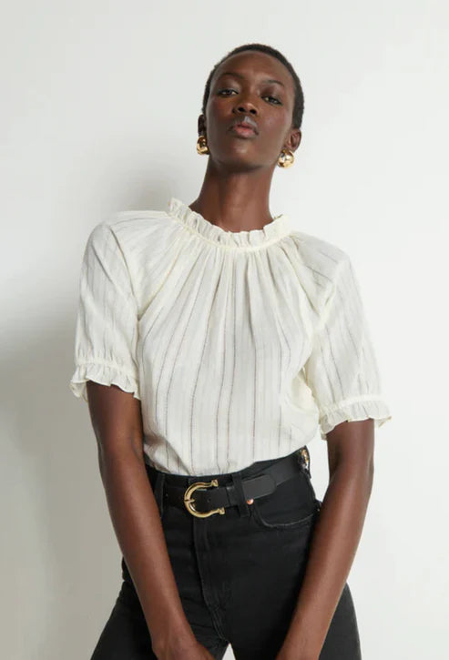 Whitney Ruffle Top