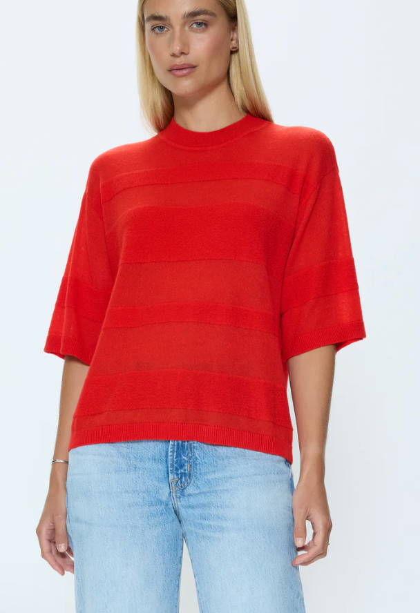 Tara Featherweight Sweater Tee