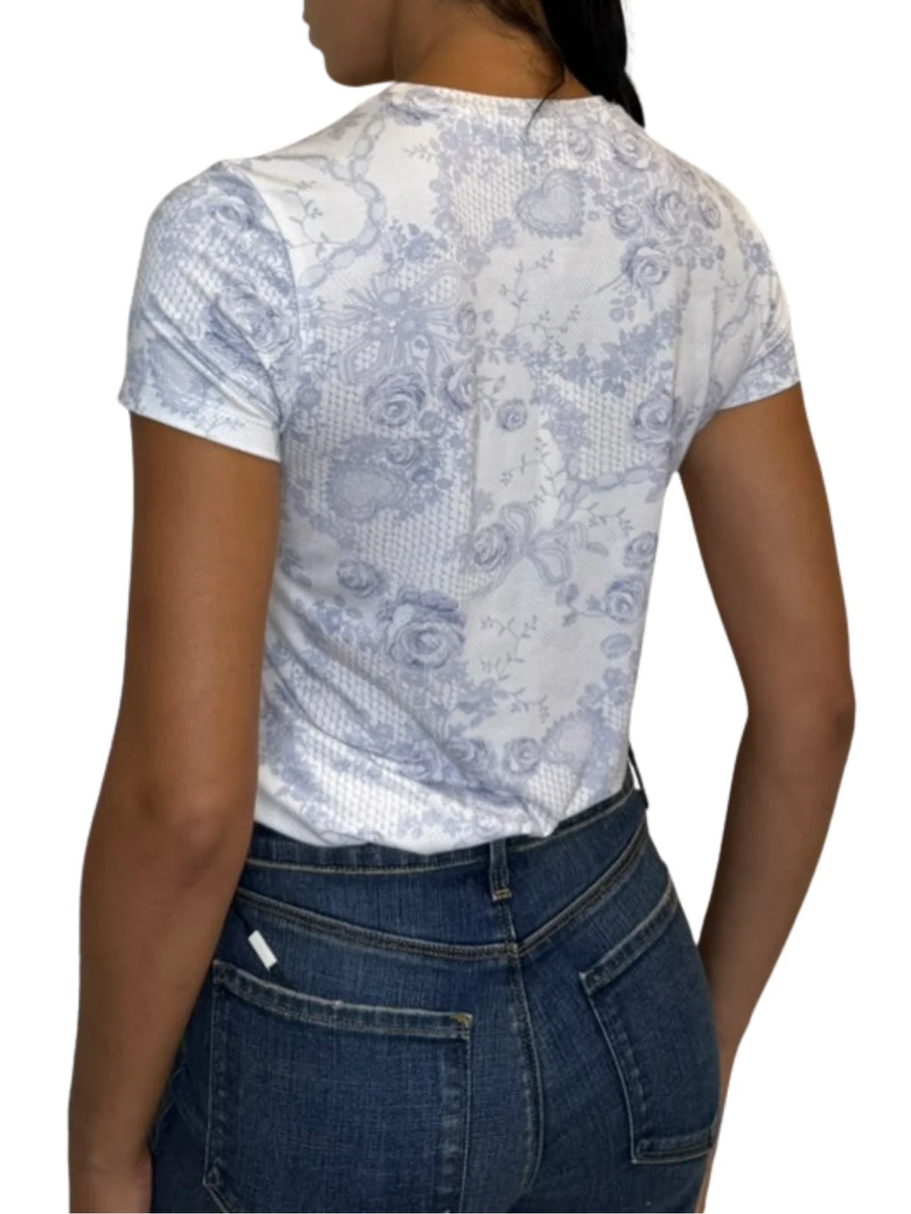 Ressi Crew Lace Print
