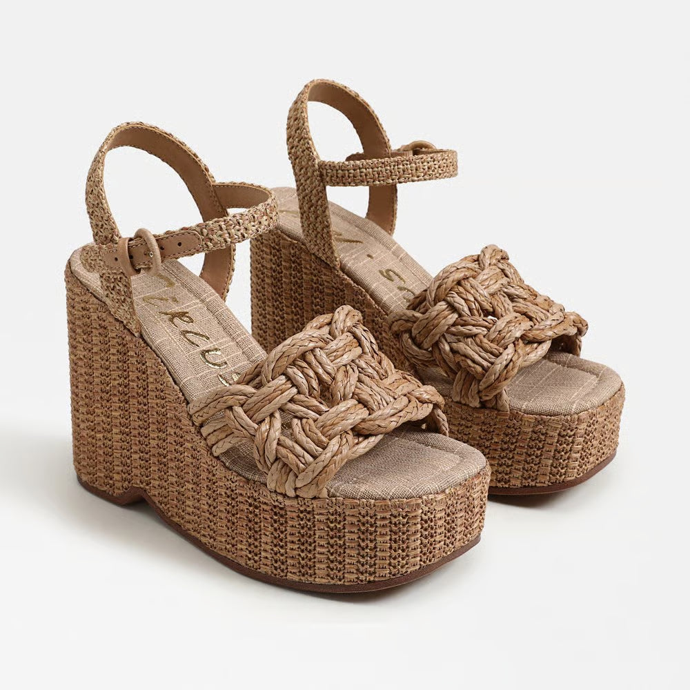 Jackie Platform Wedge Sandal