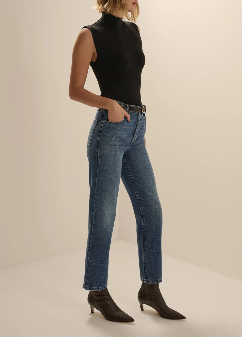 The Heritage Mockneck Top