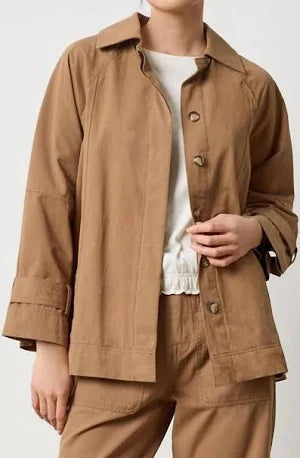 Collared Twill Jacket